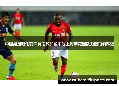 中国男足归化前锋费南多加盟中超上海申花团队力图再创辉煌